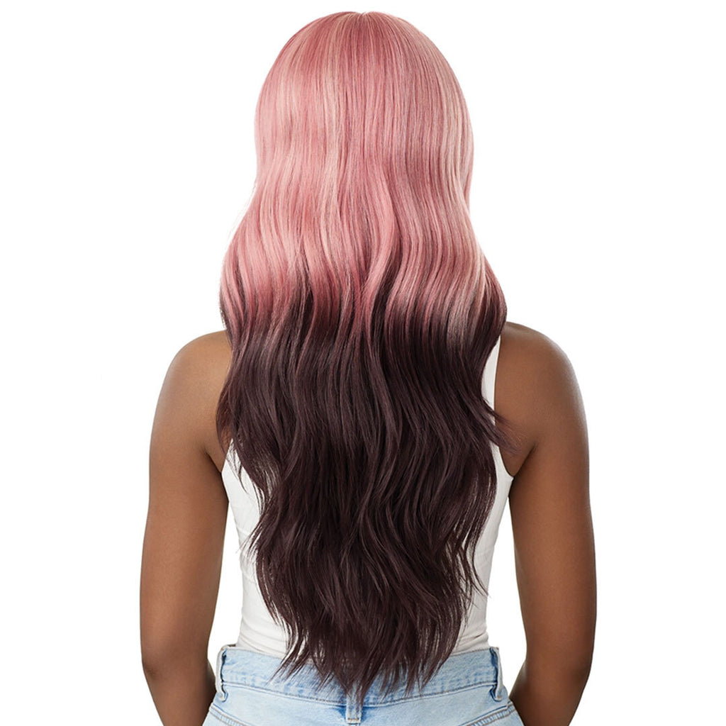 Outre Lace Front Wig - 13x6 Hand-Tied Pre-Plucked Hairline, Heat-Friendly