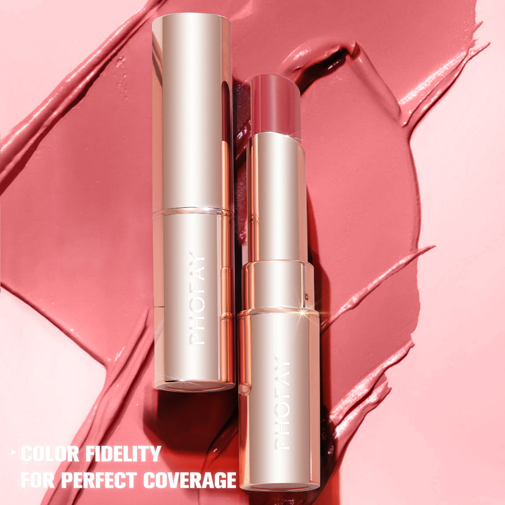 Hydrating Lipstick with Long-Wear Formula - Moisturizing Lip Color