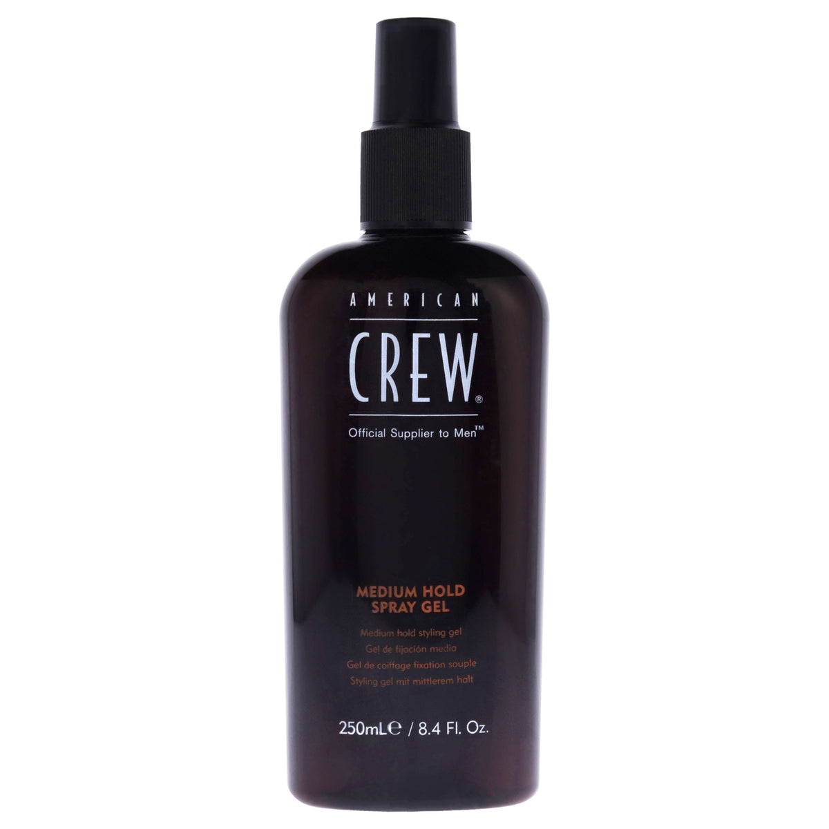 Men's Medium Hold Spray Gel - 8.4 oz Pack for Flexible Hair Styling