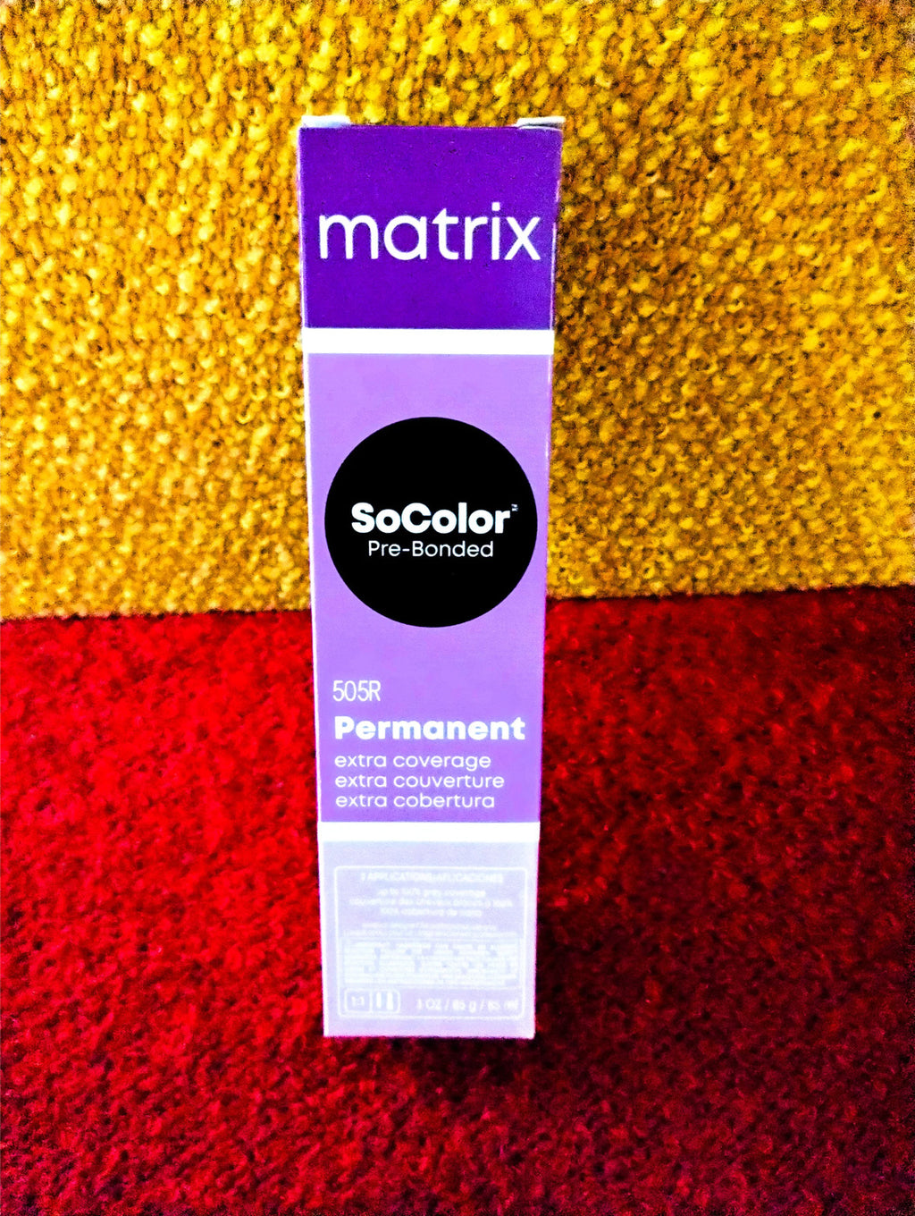Permanent Hair Color 505R - Bold Red Reflect, Long-Lasting, Pre-Bonded