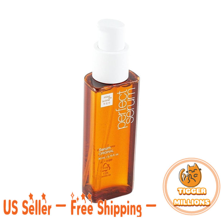 Hair Serum with Argan Oil & Natural Oils for Nourished, Sleek Hair - 2 Pack 80ml