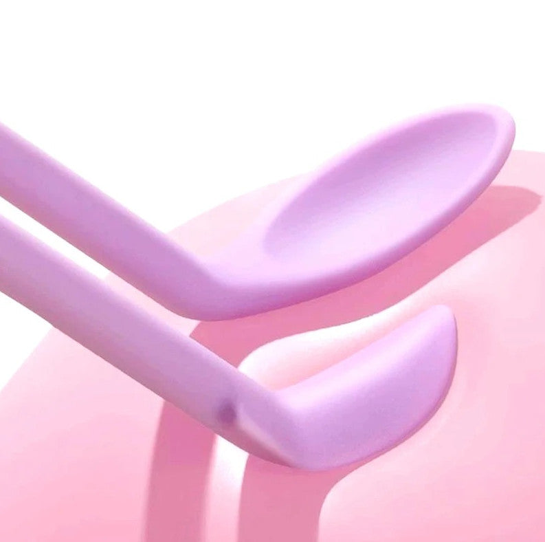 Silicone Cosmetic Spatula Set for Jars - Makeup and Skincare Tools