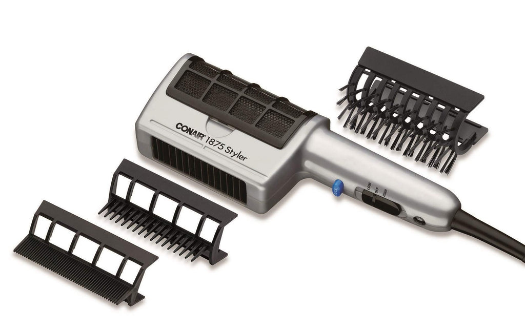 3-in-1 Hair Dryer with Attachments - 1875W Styling & Drying Tool
