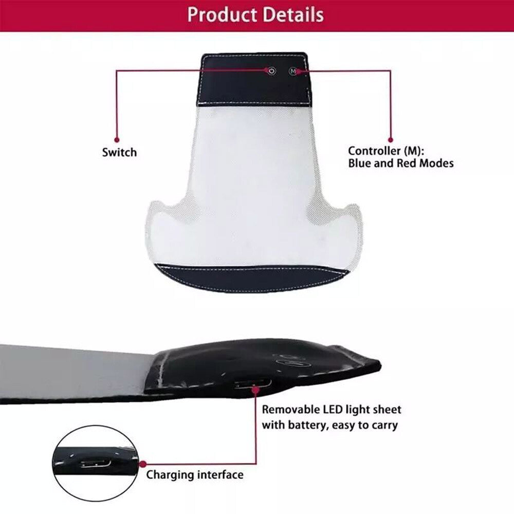 Red Light Therapy Hat for Hair Growth 650nm & 850nm Hair Loss Treatment Cap