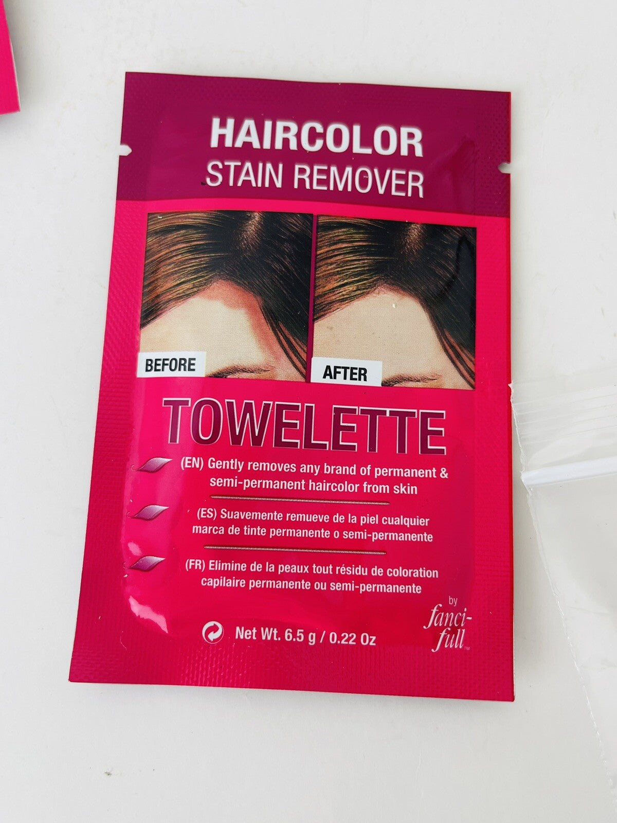 12-Pack Hair Dye Stain Remover Towelettes for Permanent and Semi-Permanent Color