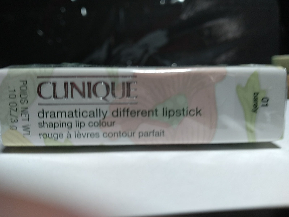 Clinique Dramatically Different Lipstick - 01 Barely, Full Size 0.1 oz/3 g