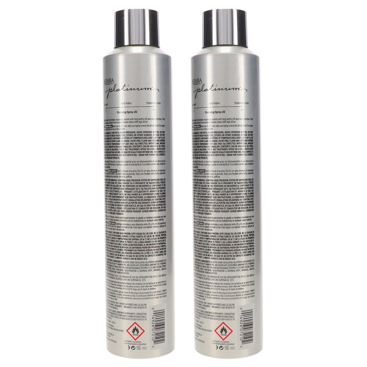 Kenra Platinum Finishing Spray #26 10 oz - Strong Hold & Humidity Resistant