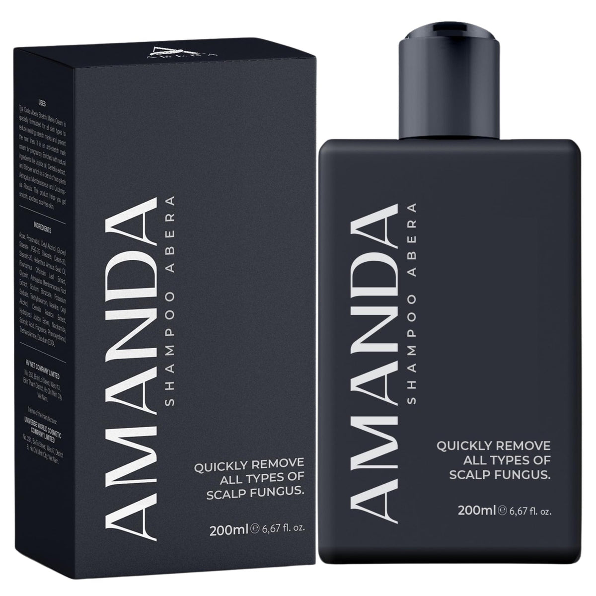 Anti Dandruff Shampoo with Natural Herbs & Nano Silver - 6.66 Fl Oz