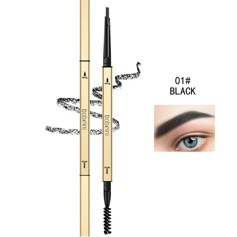 Waterproof Dual-End Eyebrow Pencil for Natural & Bold Brows