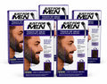 Men's Beard & Mustache Hair Dye Light Medium Brown 5 Pack - Natural Gray Coverage