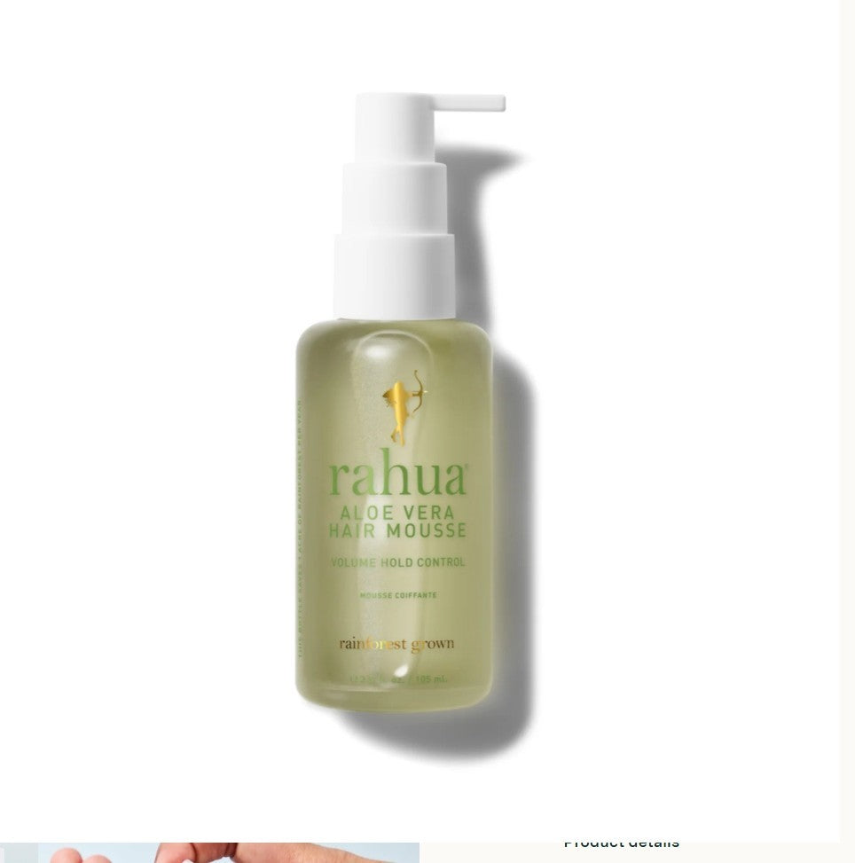 Aloe Vera Hair Mousse for All Hair Types - Volumizing & Flexible Hold