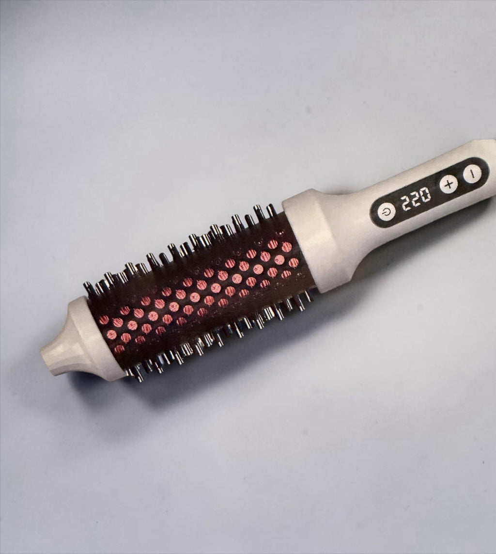 Infrared Hot Air Hair Brush for Volume & Shine - Velora Bounce Brush