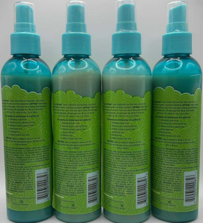 4-Pack Curl Peace 5-in-1 Wonder Hair Spray - 8 oz Each