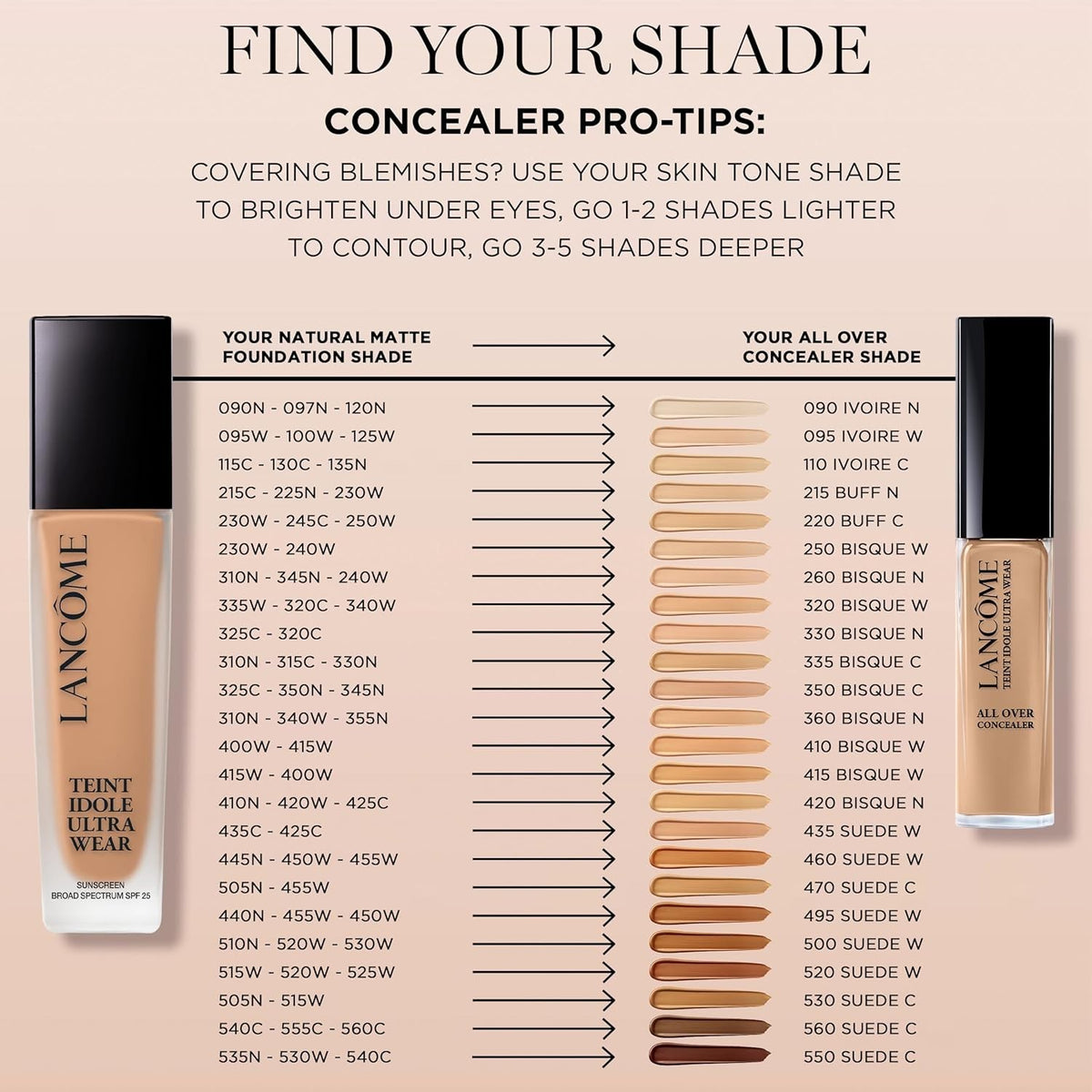 Lancôme Teint Idole Ultra Wear Foundation Shade 330N Long Wear 30ml