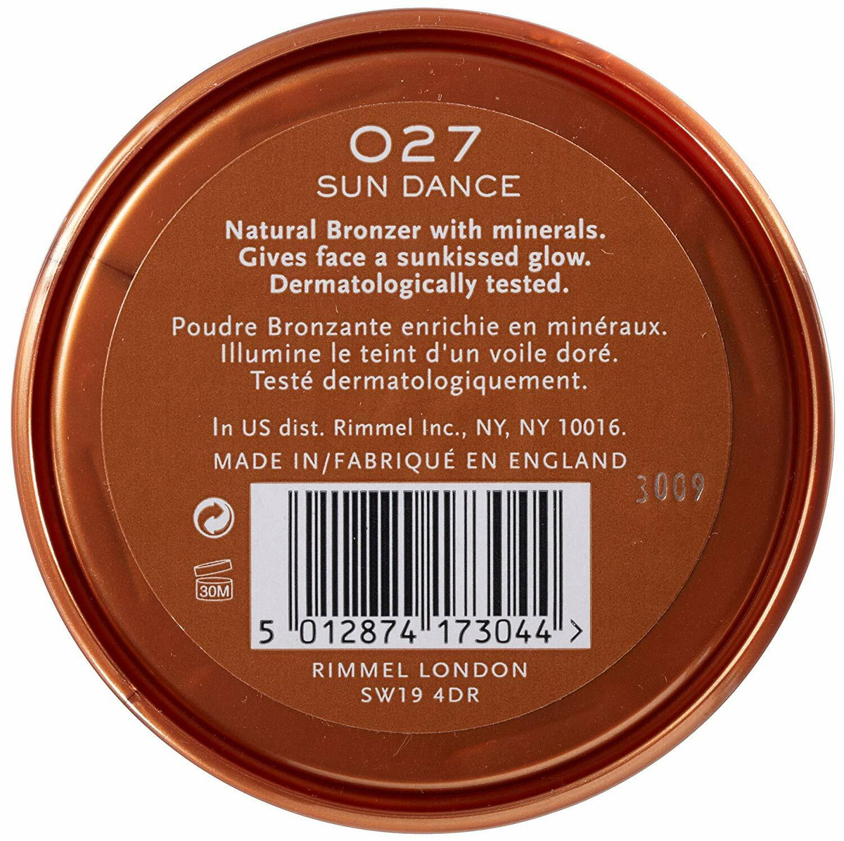 (2 Pack) Rimmel Natural Bronzer Sun Dance 0.49oz - Sunless Tanning Powder for a Healthy Glow