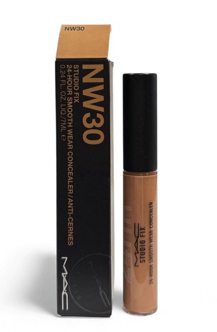 MAC Studio Fix Concealer NW30 24-Hour Matte Liquid Foundation & Concealer 0.24 fl oz