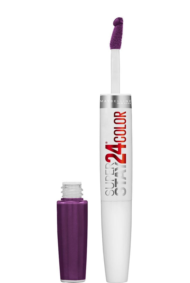 Long-Lasting Lipstick Set - All Day Plum Lip Color with Conditioning Balm