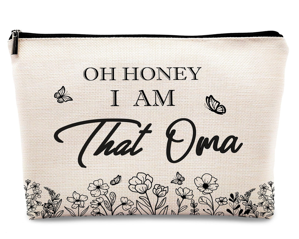 10x Linen Makeup Bag for Travel and Gift - Mother's Day Gift Idea