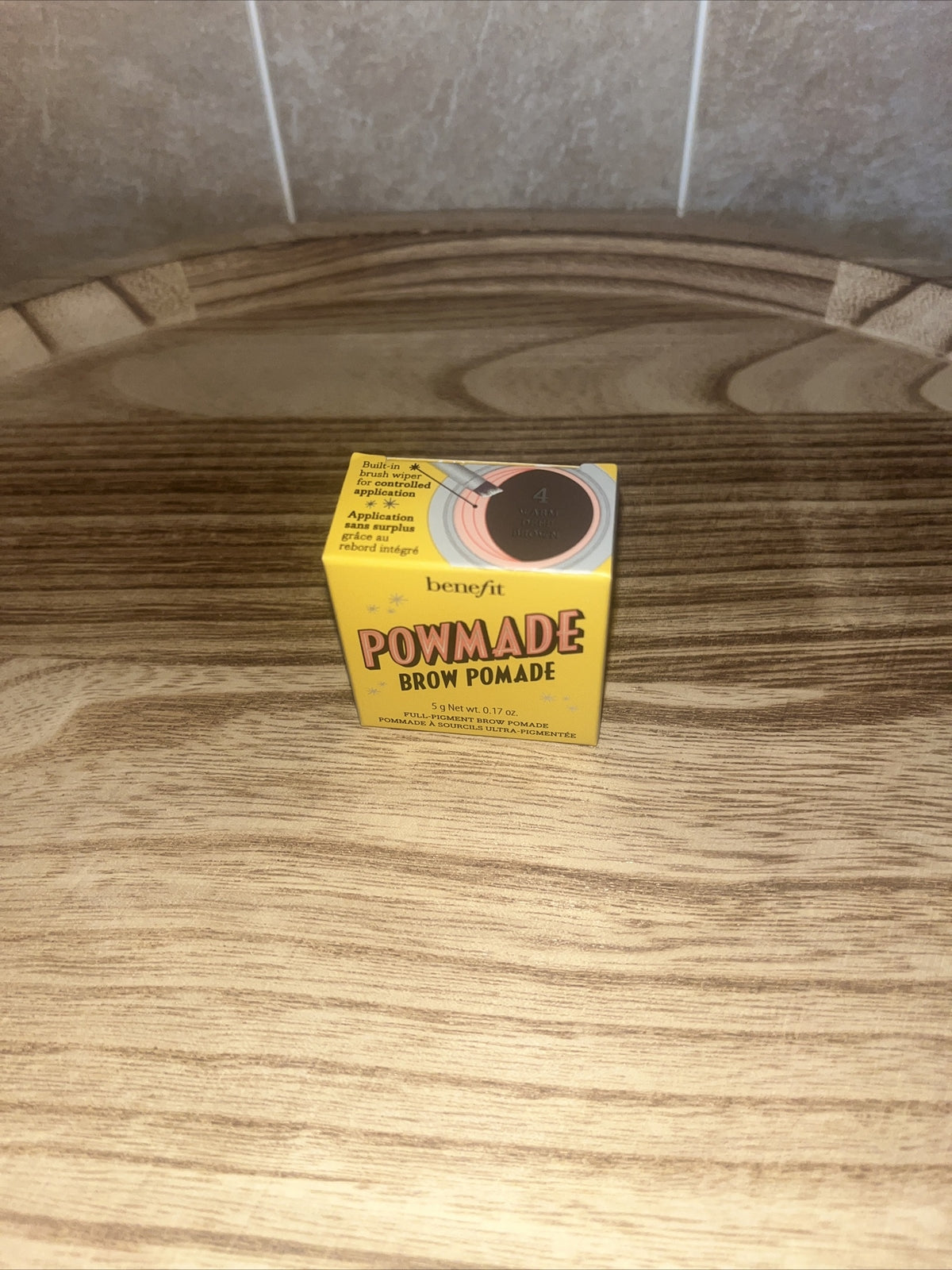 Hair Pomade for Brows - Benefit Powmade Brow Pomade Warm Deep Brown