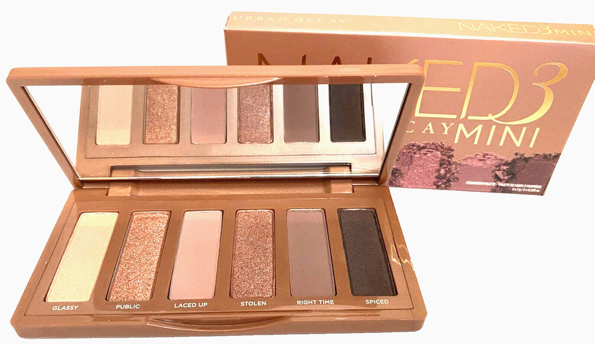 Urban Decay Naked 3 Mini Palette Eye Shadow Palette NIB