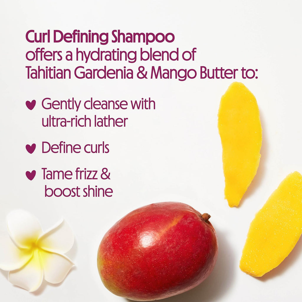 Curl Defining Shampoo & Conditioner Set - Natural Ingredients, Sulfate-Free, 15.2 Fl Oz Pack of 2