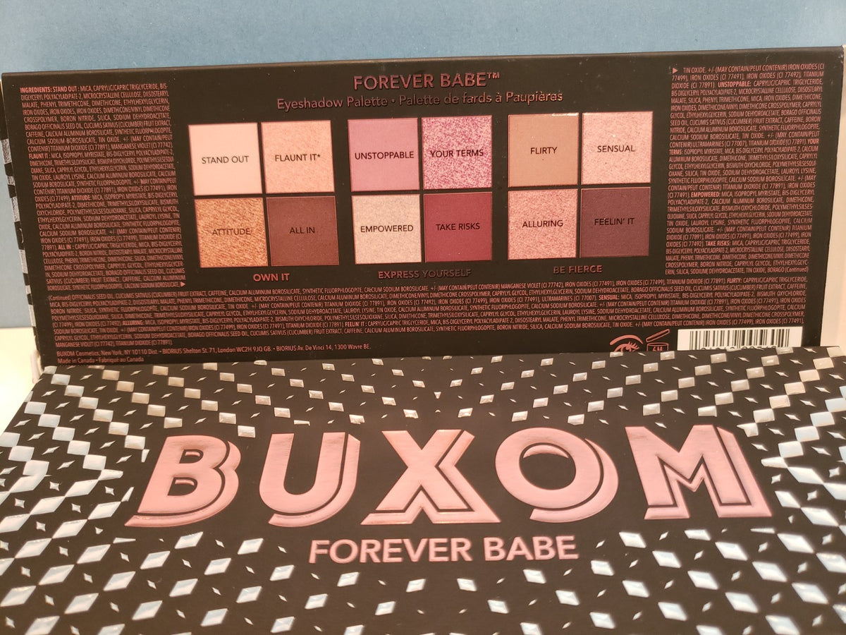12 Shade Eyeshadow Palette - Forever Babe - Cruelty-Free Makeup