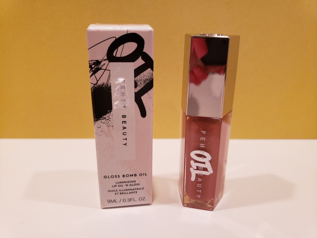 Fenty Gloss Bomb Oil N Gloss Lip Oil Shine & Glow 01 Fu$$y NIB