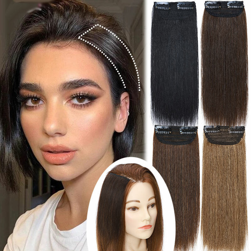 Seamless Clip-In Hairpiece Extensions for Natural Looks - Remy Human Hair