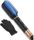Ionic Hair Straightening Brush with Dual Voltage & 6 Heat Settings