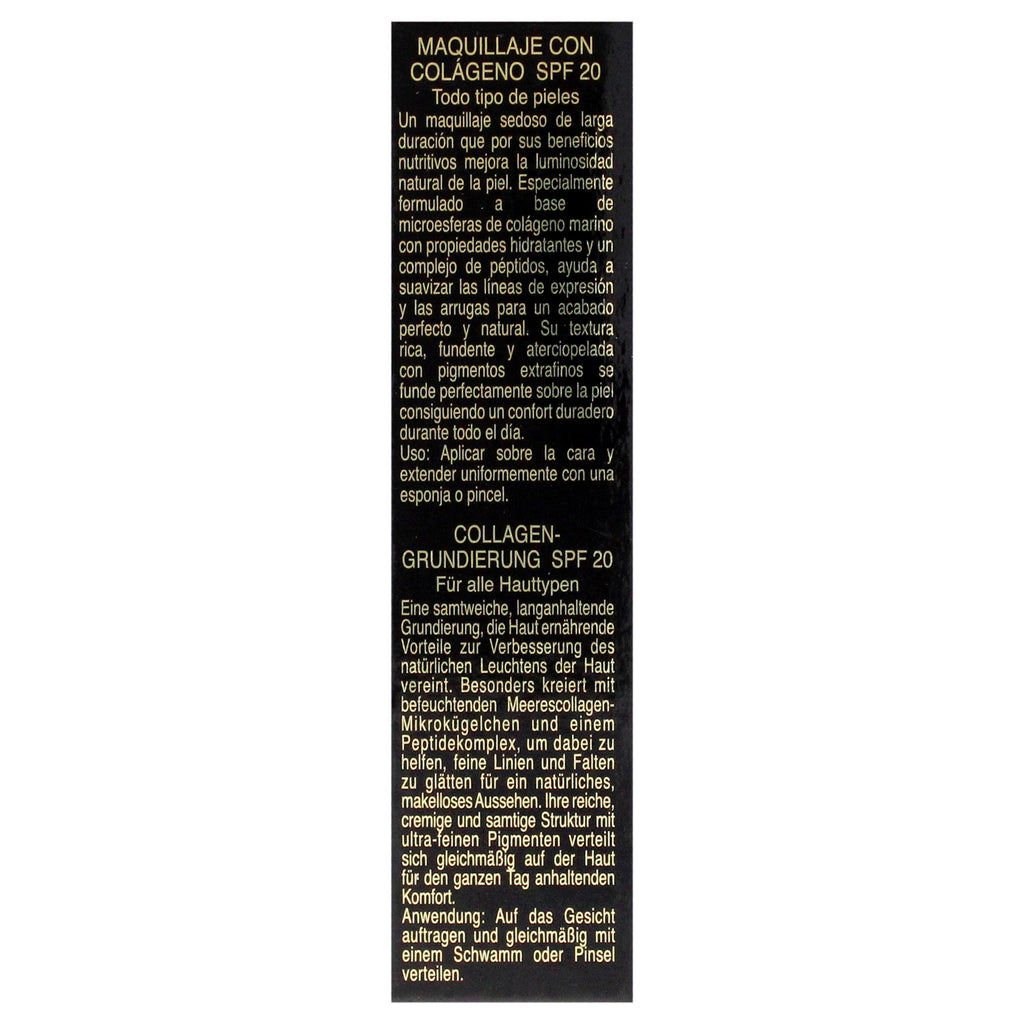 Longevity Collagen Foundation SPF 20 - Soft Beige 501, 1 oz by GA-DE