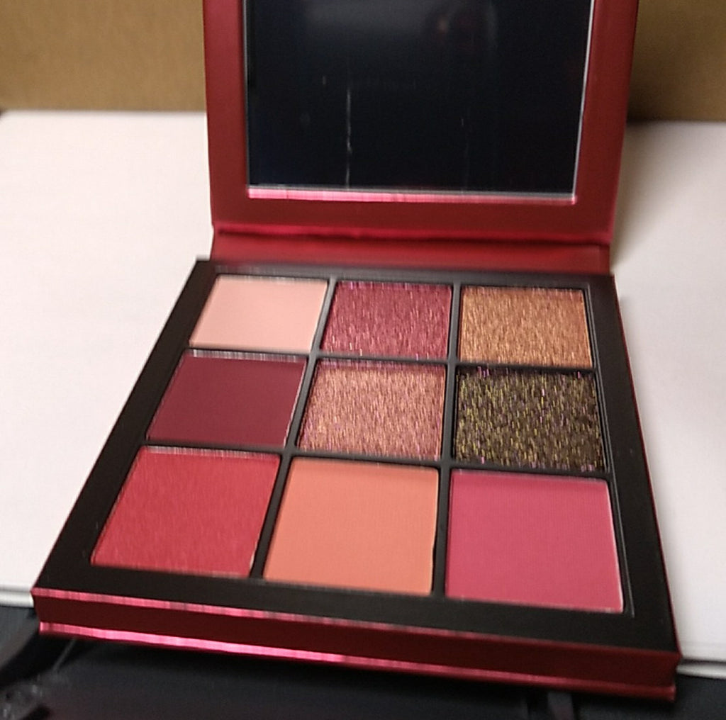 Eyeshadow Palette HUDA BEAUTY Ruby Obsessions 9 Shade Makeup