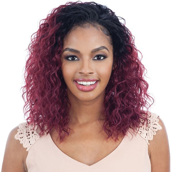 Synthetic Drawstring Full Cap Half Wig for Women - Multiple Colors