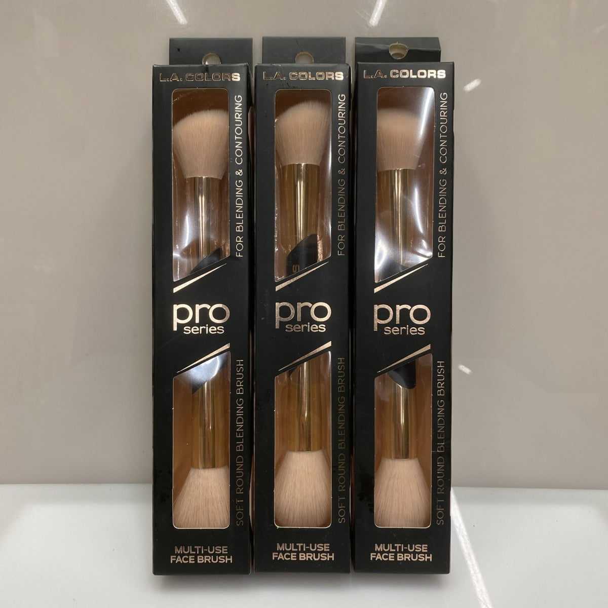 3 Pack Multi-Use Face Brush Set - Pro Series CBR420
