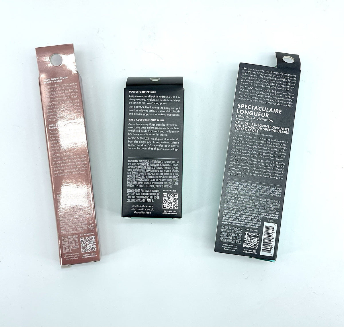 Elf Power Grip Primer, Halo Glow & Lash XTNDR Mascara Set