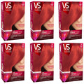Vidal Sassoon Pro Series Runway Red Hair Color Kit - Pack of 6
