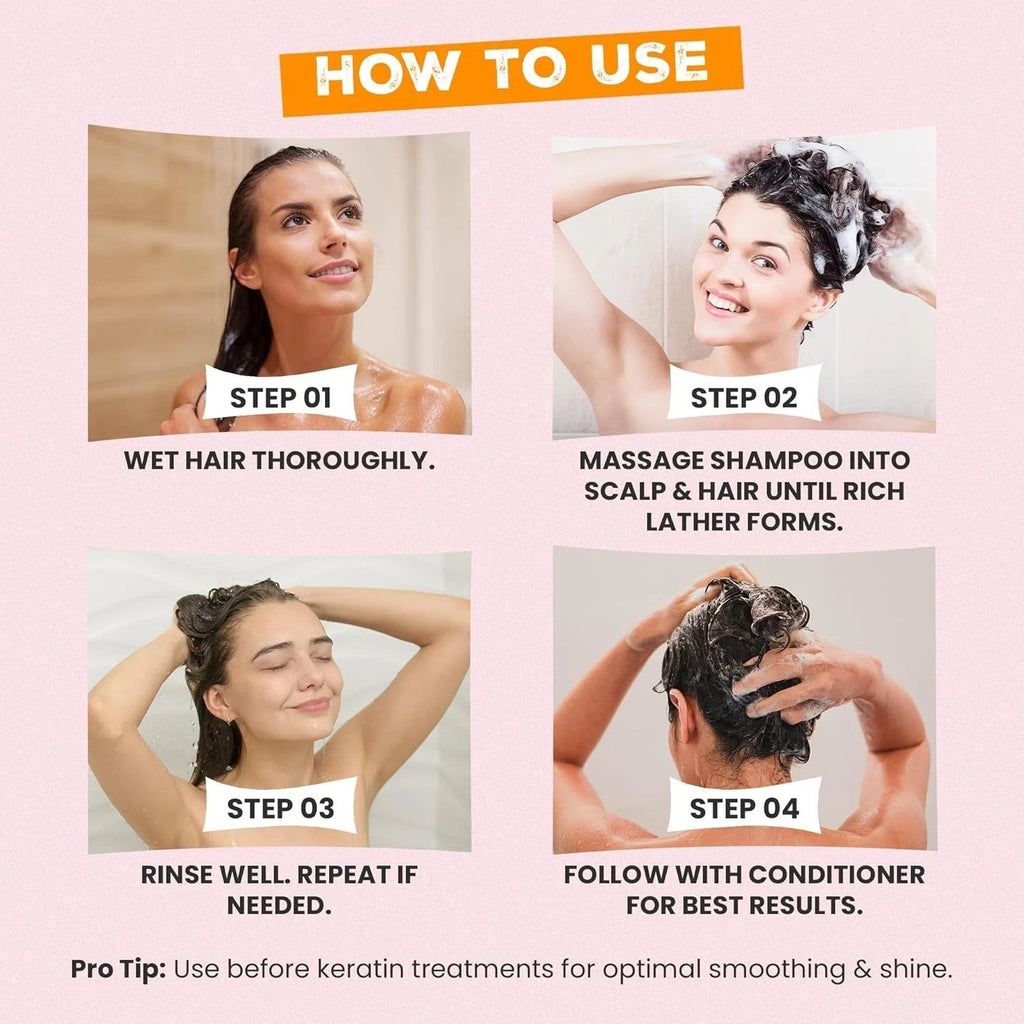 Clarifying Deep Cleansing Shampoo for Oily & Color-Treated Hair - Herbishh