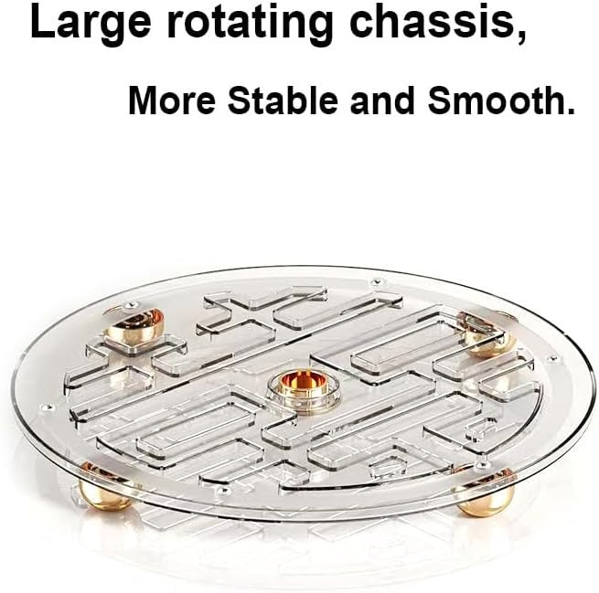 11-Inch Rotating Makeup Organizer Lazy Susan Turntable for Vanity & Bathroom