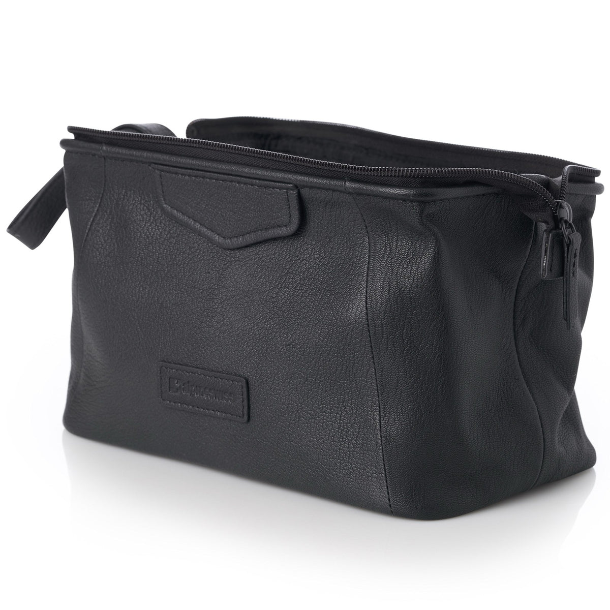 Lauter Genuine Leather Toiletry Bag & Shaving Kit - Alpine Swiss Dopp Kit Travel Case