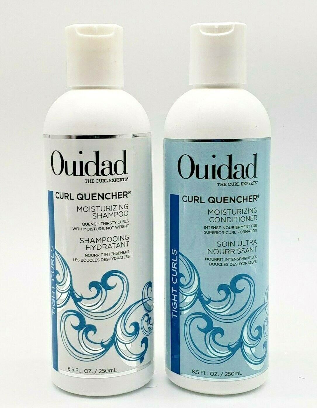 Curl Moisturizing Shampoo & Conditioner Duo for Curly Hair - 8.5 oz Each