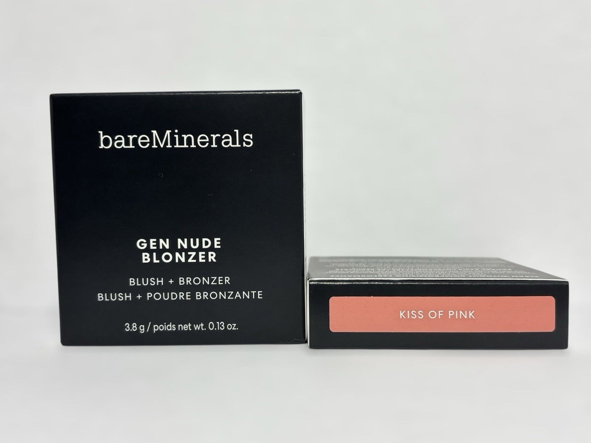 BareMinerals Gen Nude Blonzer Kiss of Pink 2-Pack Blush & Bronzer .13oz