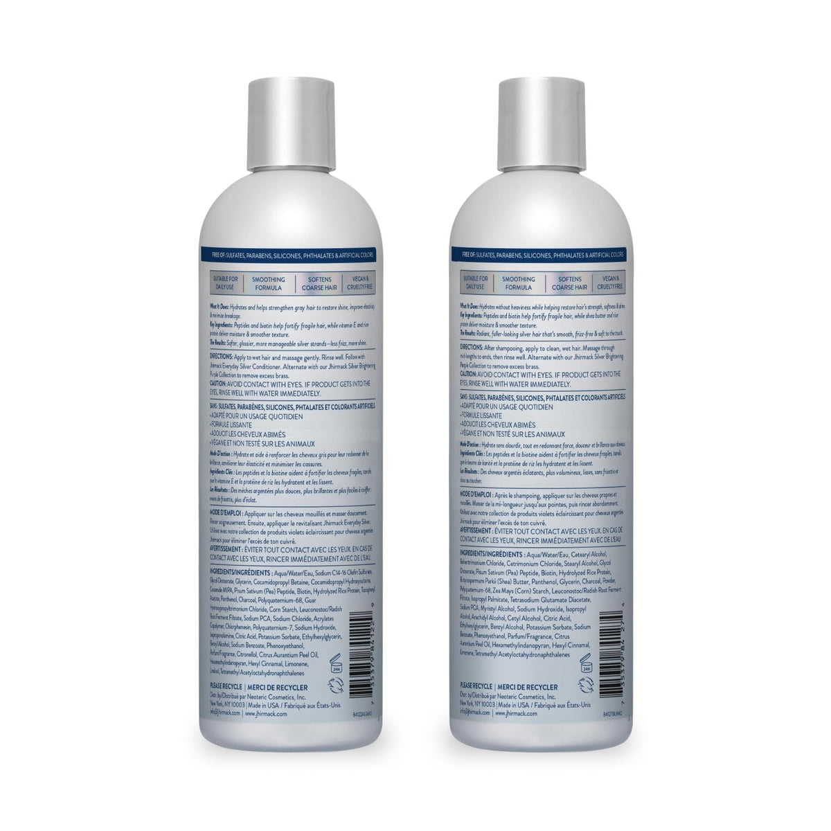 Gray Hair Moisture Shampoo & Conditioner Set - Sulfate-Free, 12 Oz