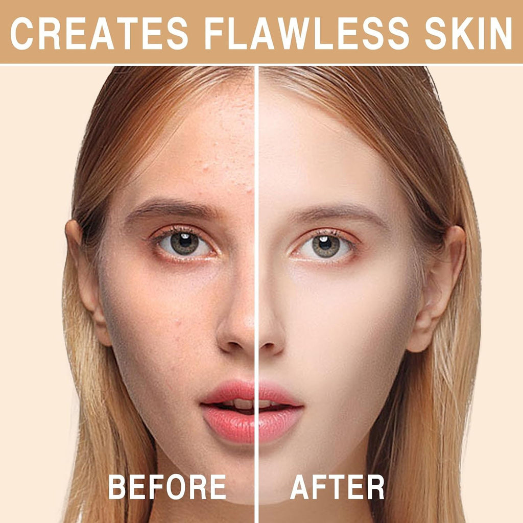 2-Pack SPF 50 CC Cream Foundation with Skin Tone Adjustment for All Skin Types
