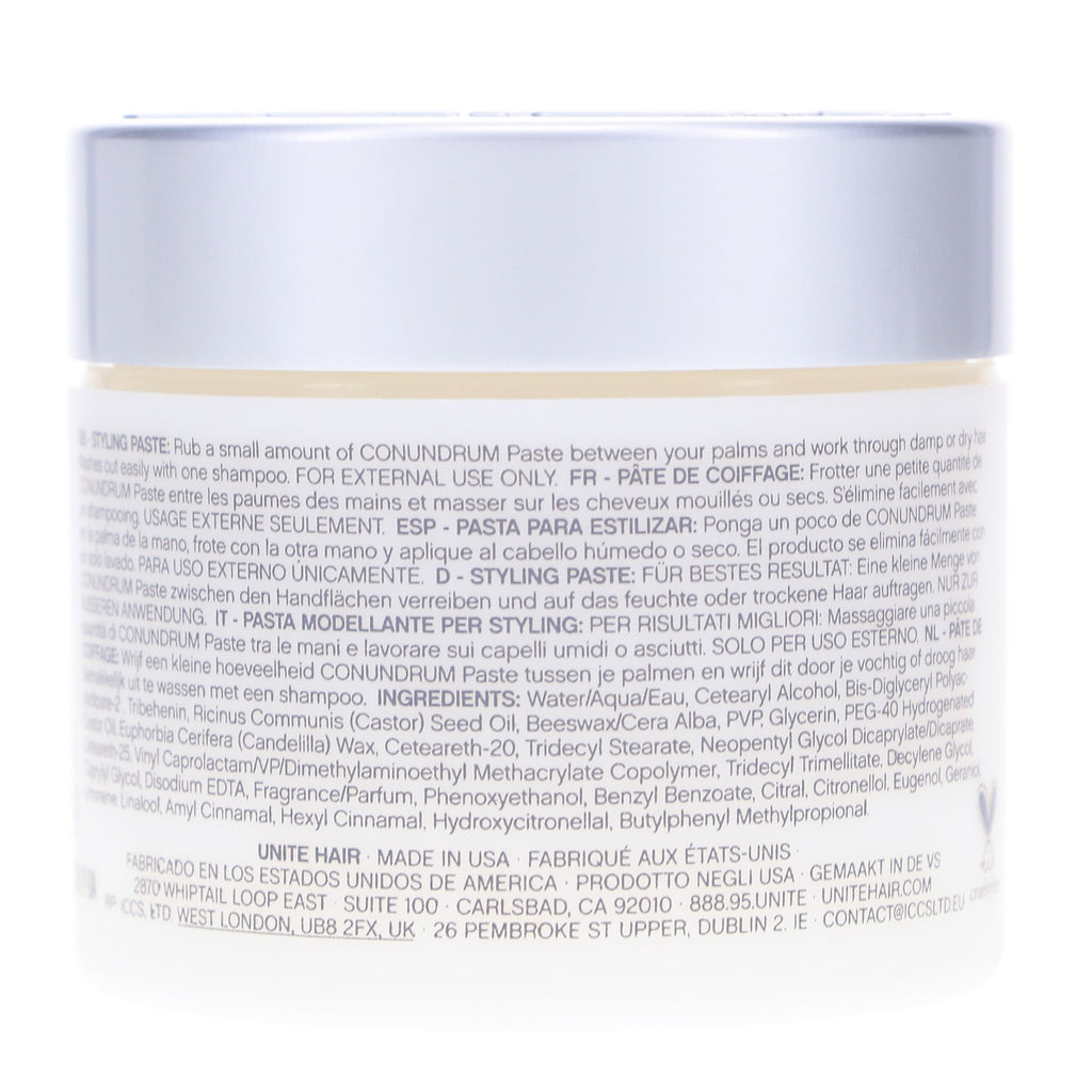 Hair Styling Paste Cream with Flexible Hold 2 oz - All Hair Types