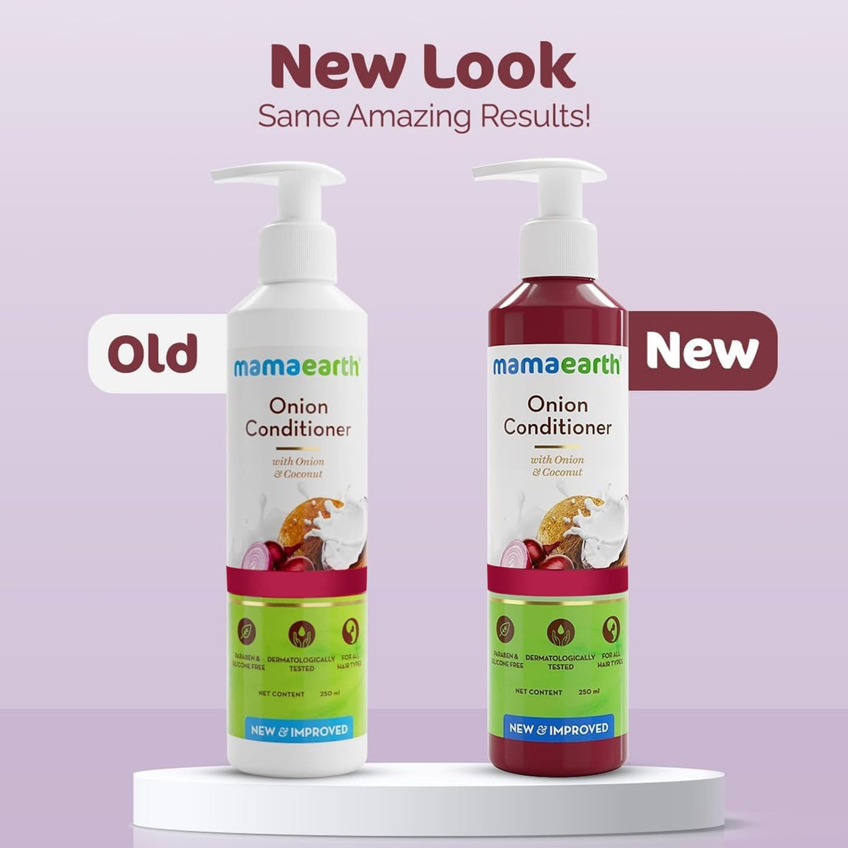 Organic Onion Conditioner for Hair Loss & Growth with Coconut Oil - 8.45 Fl Oz