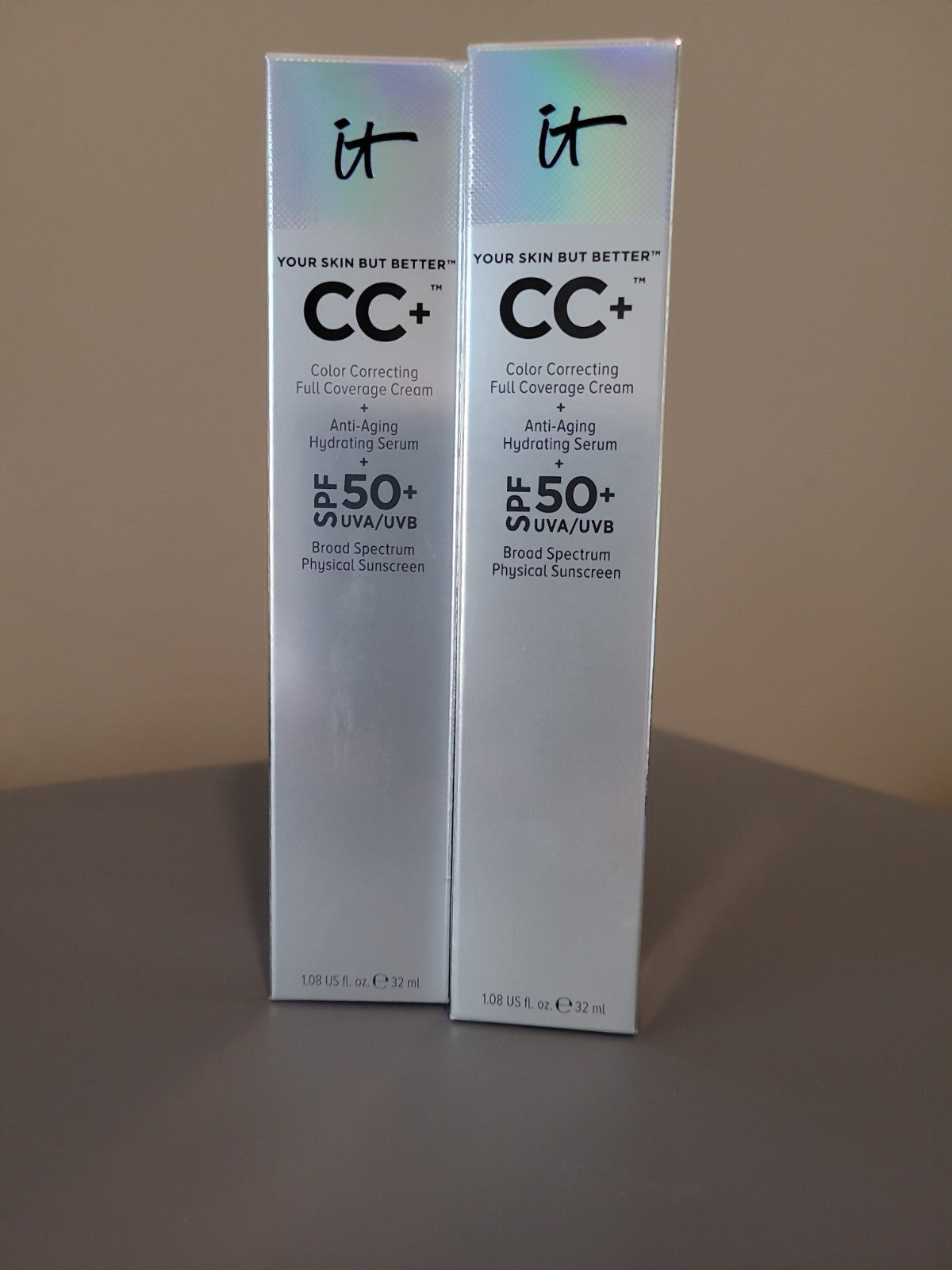 It Cosmetics Your Skin But Better CC+ Correcting Cream Light - 2 x 1.08 oz Expired
