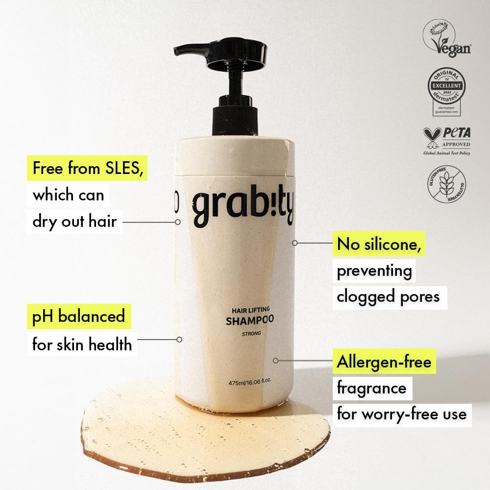 Hair Lifting Shampoo Strong - Volumizing & Thickening 16 Fl Oz