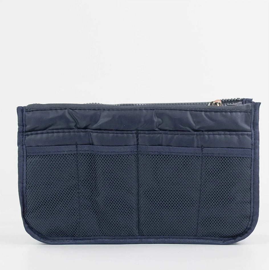 Large Capacity Foldable Toiletry Bag Travel Organizer with Double Zipper