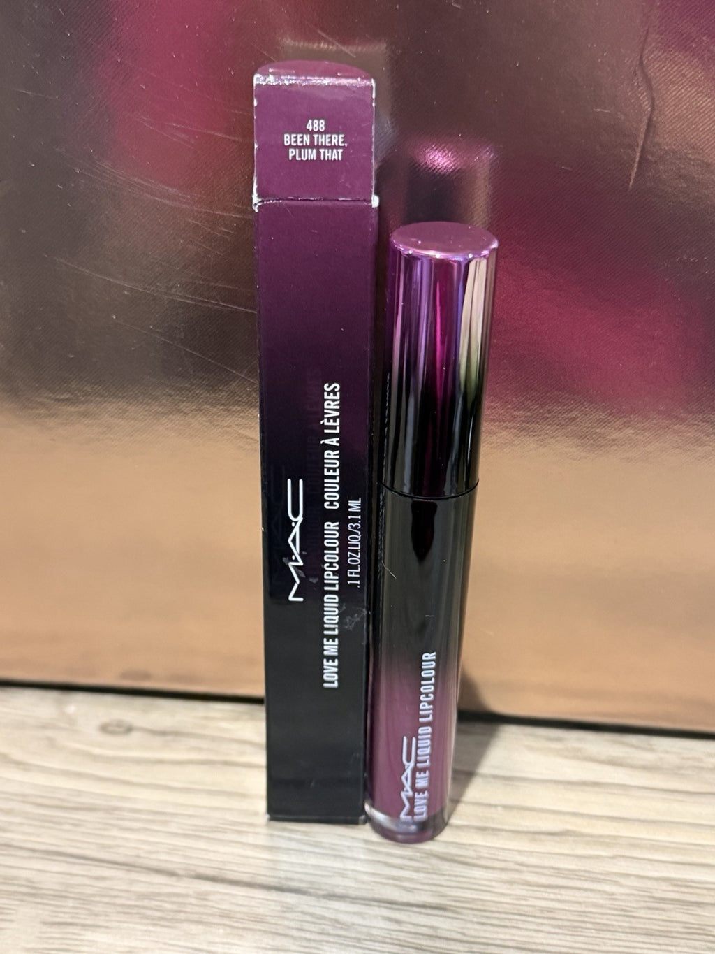 MAC Love Me Liquid Lipcolour Been There Plum That 3g Full Size