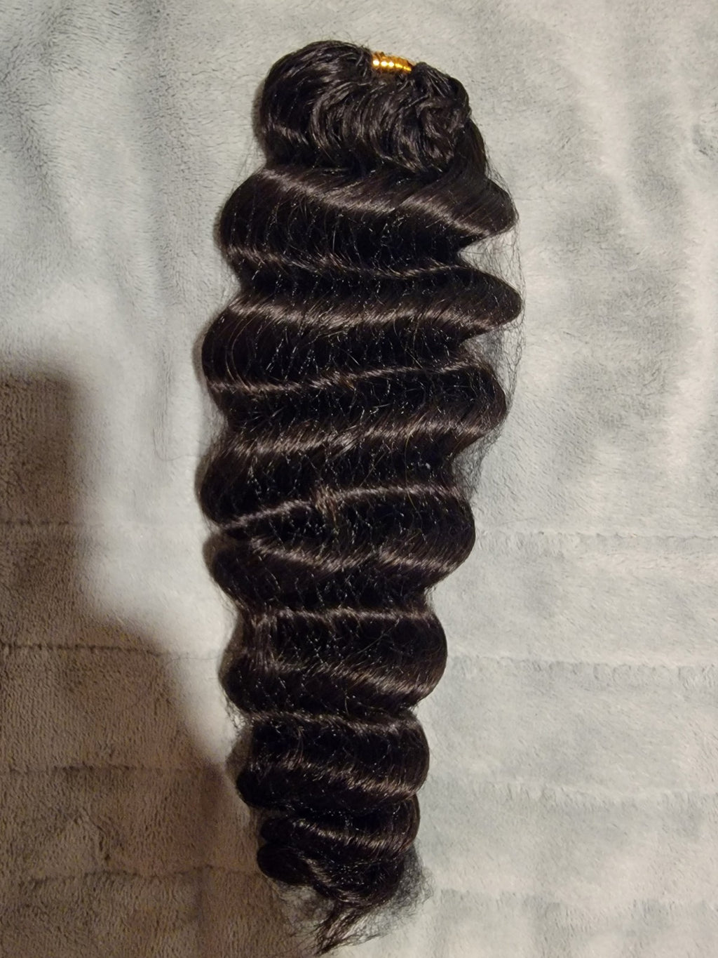 Deep Wave Crochet Human Hair Extensions 16 Inch 60g Knotless Pre-Separated