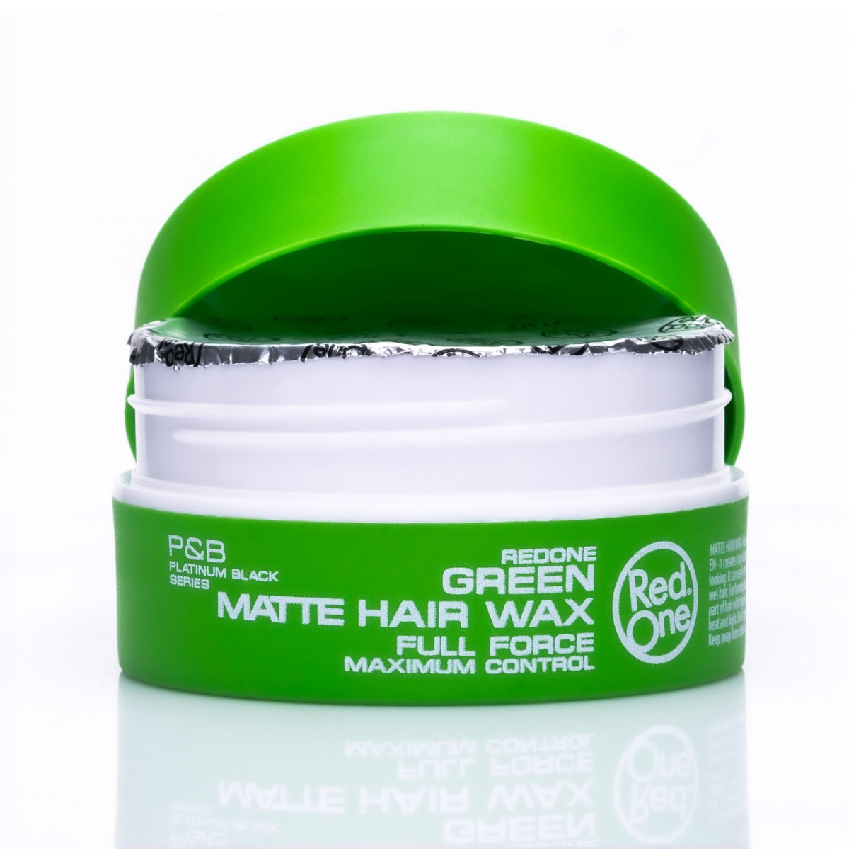 RedOne Green Matte Hair Wax 150ml - Natural Hold & Matte Finish for All Hair Types